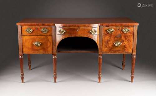 REGENCY-SIDEBOARD England, um 1815 Mahagoni, furniert,