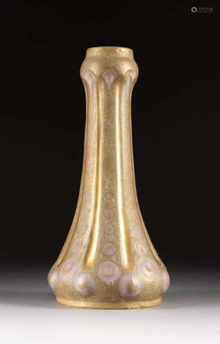 SELTENE GROSSE JUGENDSTIL-VASE Böhmen, Turn