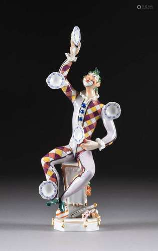 PETER STRANG 1936 Dresden JONGLEUR Deutsch, Meissen,