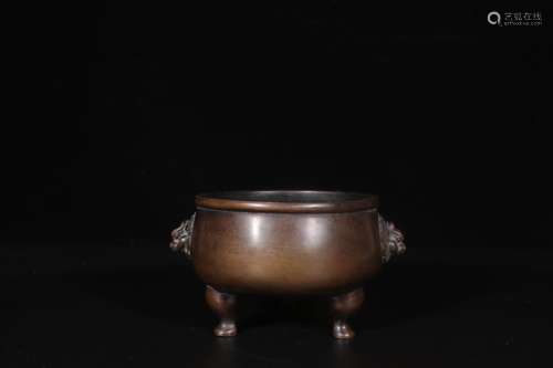 A Chinese Bronze Incense Burner