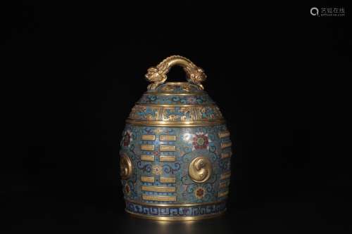 A Chinese Cloisonné Bell