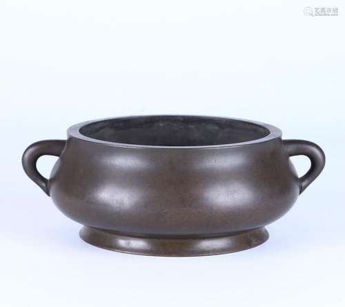 CHINESE BRONZE INCENSE BURNER