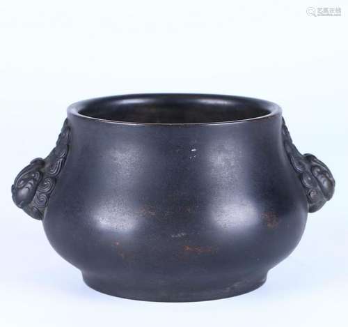 CHINESE BRONZE INCENSE BURNER