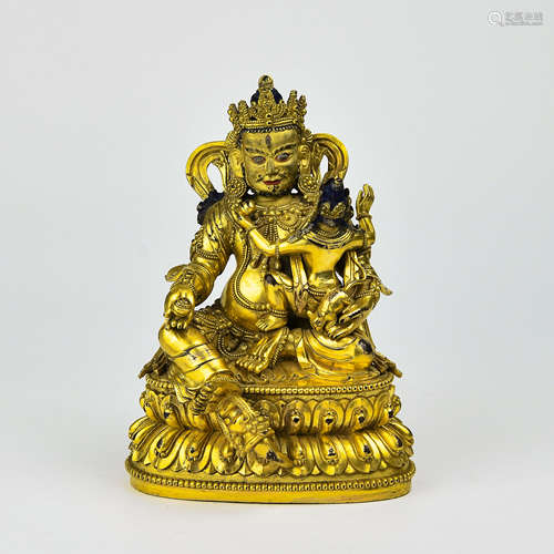 A Chinese Gilt Bronze Buddha