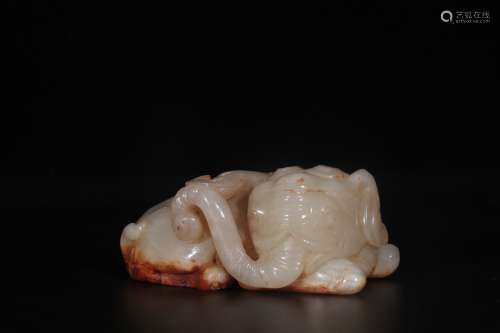 A Chinese Carved Jade Decoration 