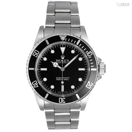 Rolex Stainless Steel Submariner Automatic Wristwatch Ref 4060