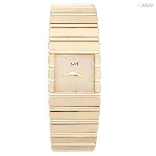 Piaget Yellow Gold Polo Quartz Wristwatch