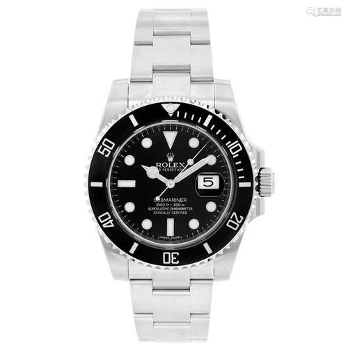 Rolex Submariner Men's Stainless Steel Watch 116610