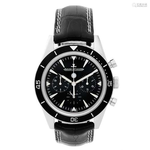 Jaeger-LeCoultre Stainless Steel Master Deep Sea Chronograph Wristwatch