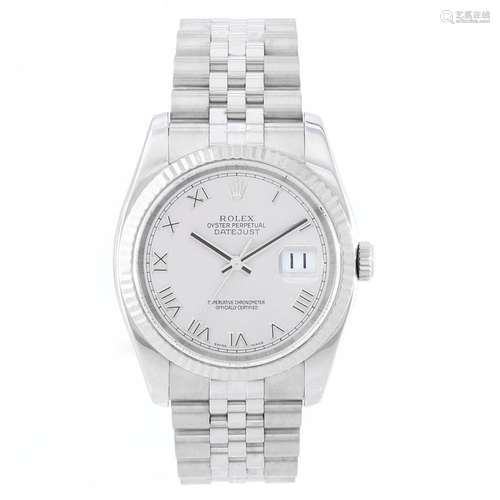 Rolex Stainless Steel Datejust Automatic Wristwatch Ref 116234