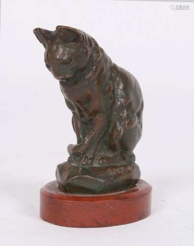 Antoine Louis BARYE (1796 1875), chat, belle épreu…