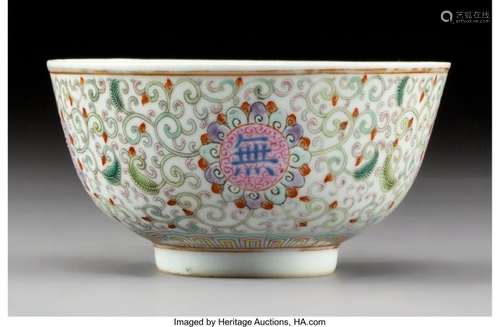 78187: A Chinese Famille Rose Enameled and Partial Gilt