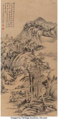 78283: Attributed to Wang Shimin (Chinese, 1592-1680) L