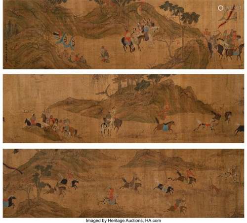 78285: After Zhao Mengfu (Chinese, 1254-1322)  Hunting