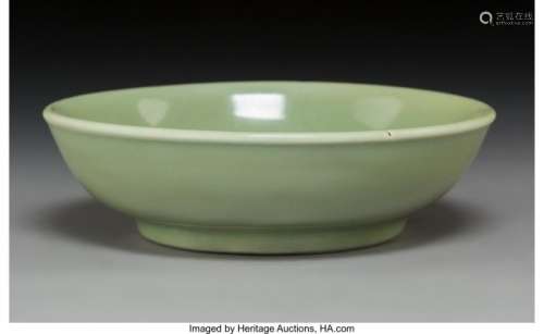 78377: A Chinese Celadon Earthenware Bowl, Ming Dynasty
