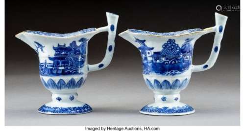 78389: Two Chinese Blue and White Porcelain Pitchers 5-