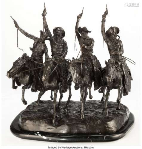 21106: A Reproduction Bronze of Coming Through the Rye