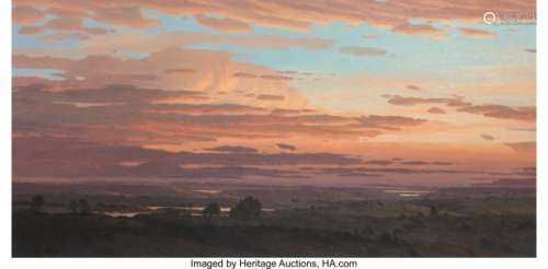 21112: David Caton (American, b. 1955) Sunrise in the L