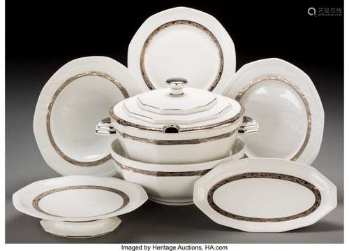 21151: A Forty-Five Piece Salmon & Co. Limoges