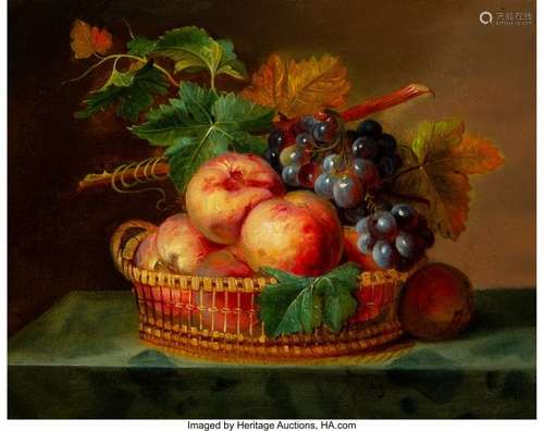 21154: French School (19th Century) Still Life with Fru