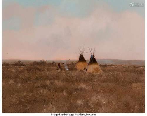 68111: Douglas Ricks (American, 1954-2003) Teepees at S