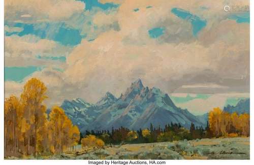 68129: Mel Fillerup (American, 1924-2010) Teton Afterno