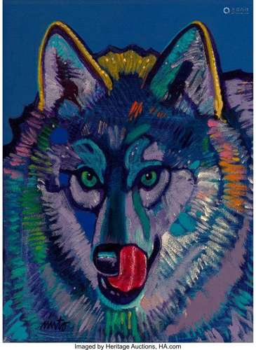 68171: John Nieto (American, b. 1936) Gray Wolf, 2006 A