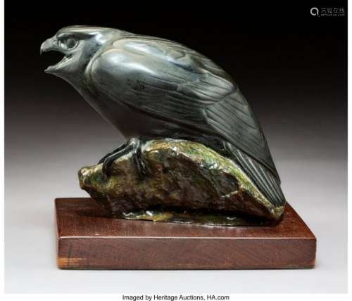 68173: Tony Angell (American, b. 1940) Kestrel Bronze w