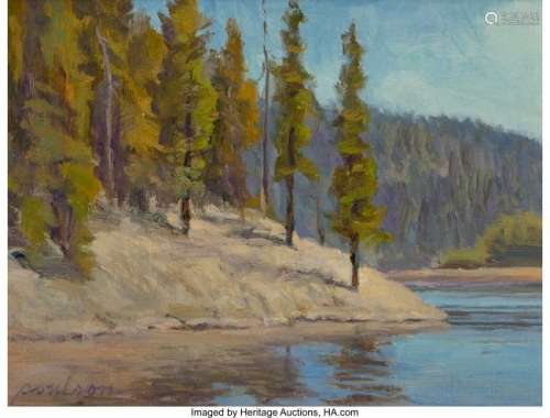 68238: James Poulson (American, b. 1955) Yellowstone Ri