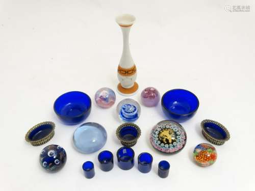 A quantity of assorted glassware to include