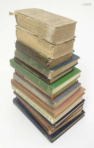 Books: A quantity of assorted poetical works,