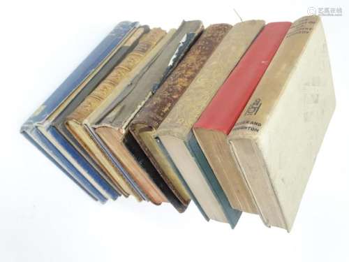 Books: a quantity of assorted books on the subject of