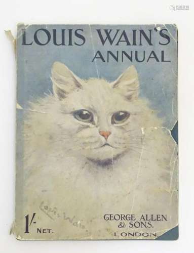Book: '' Louis Wain's Annual 1910-1911 ''  published by