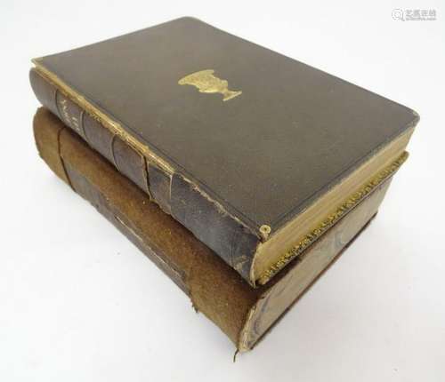 Two 19thC first edition books, 'Wives and Daughters, an