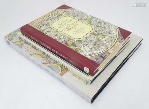 Three books on the subject of maps, comprising Pigot &