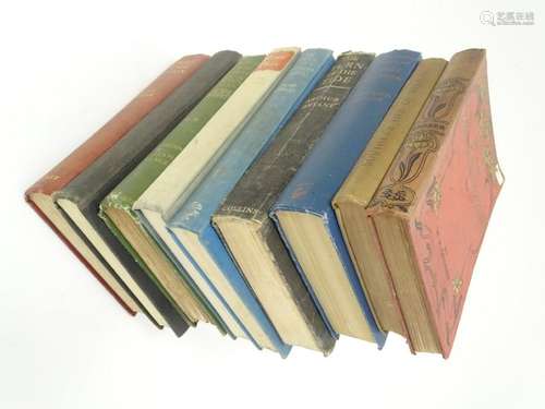 Books: A quantity of assorted biographical works to