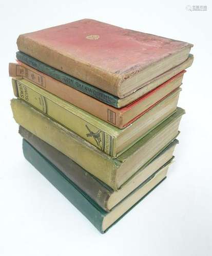 Books: A quantity of books by John Galsworthy, titles