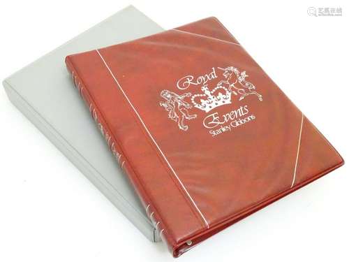 A Stanley Gibbons Royal Events stamp album