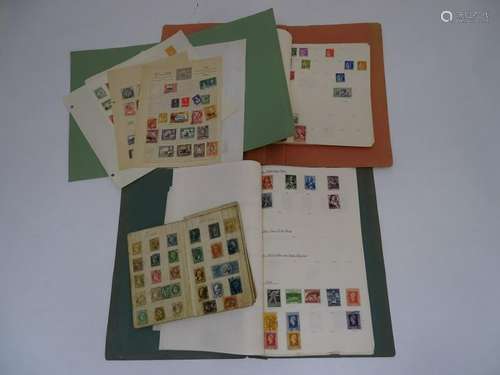 Stamps: Collection of predominantly foreign stamps to