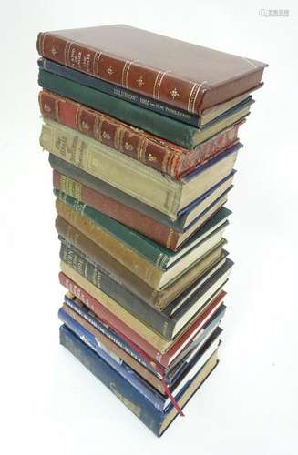 A quantity of assorted first edition hardback books,