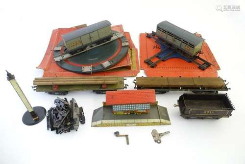 A quantity of Hornby Series Gauge 0 items to include a