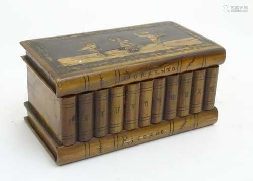 Sorrento book box: an Italian Grand Tour olivewood