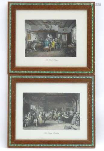 After David Wilkie (1785-1841). A pair of hand coloured