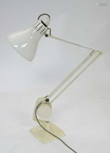 Vintage Retro: an English 1950s counterpoise desk lamp