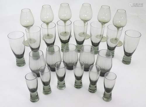 Vintage Retro: A mid-century set of glasses (pewter