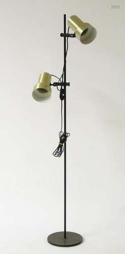 Vintage Retro: A Danish (Scandi) standard lamp/