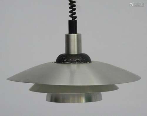 Vintage Retro : a Danish Designed pendant Rise and Fall