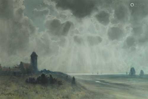 John Ernest Aitken (1881-1957), on Katwijk Dunes, SouthHolland
