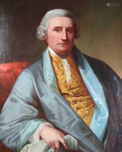 Attributed to Benjamin West, Portrait of Henry Middleton