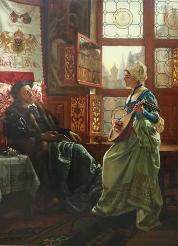 Willem Geets, Interior Scene from the life of Emperor Charles V